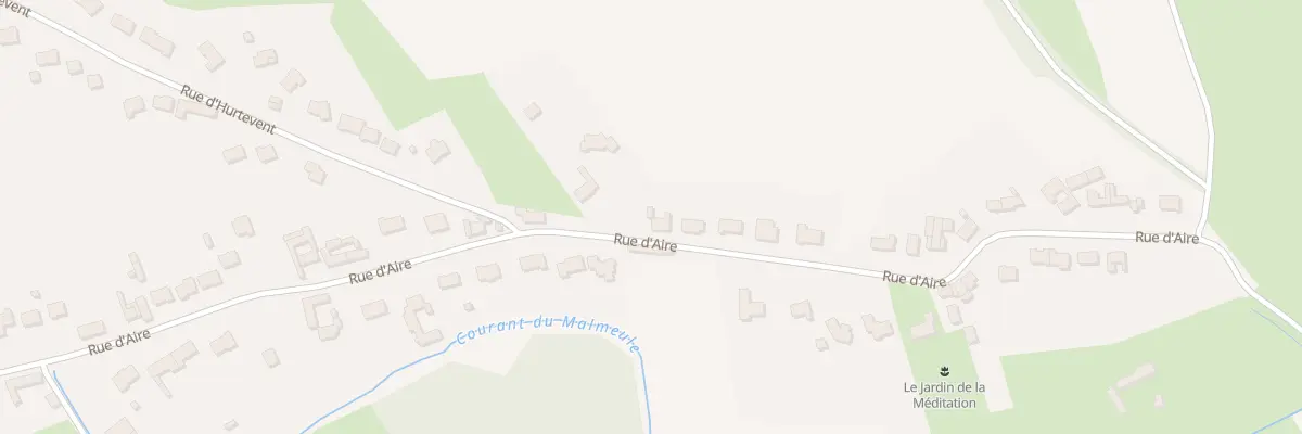 Plan du 1112 Rue d’Aire à Saint-Venant