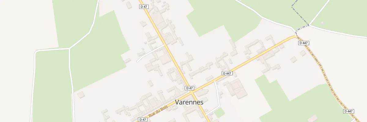 Plan du 6 Rue Meunière à Varennes
