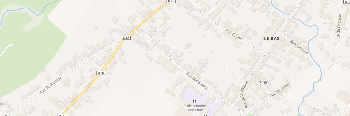 Plan du 27B Rue des Ecoles à Houdain