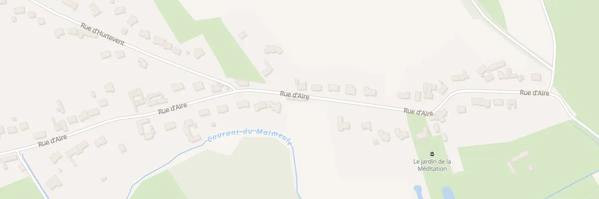 Plan du 1123 Rue d’Aire à Saint-Venant