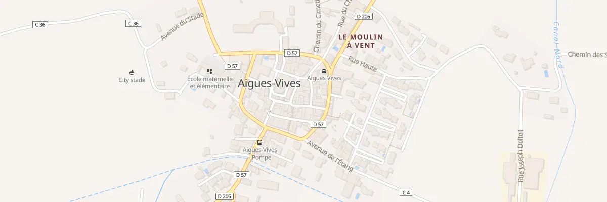 Plan du 5 Rue du Cordonnier à Aigues-Vives