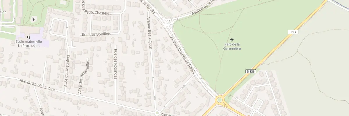 Plan du 124 Rue Charles de Gaulle à Sucy-en-Brie