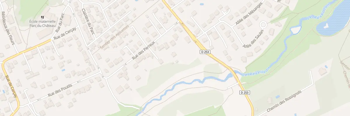 Plan du 7 Che des Perreux à Villecresnes