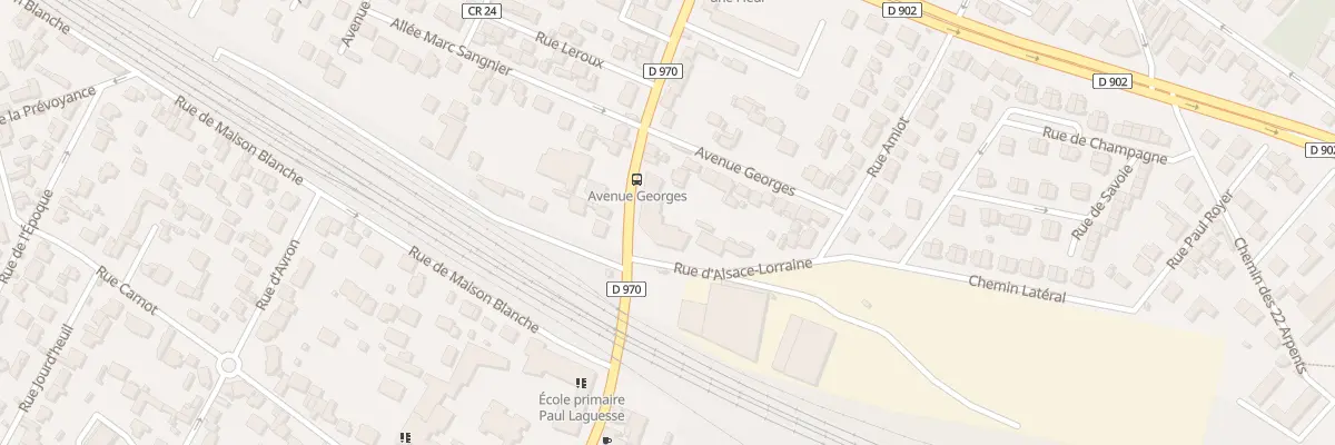 Plan du 27 Rue Aristide Briand à Gagny