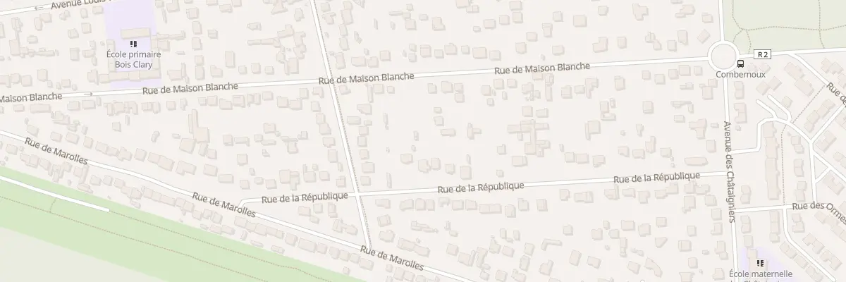 Plan du 21 Rue de la République à Boissy-Saint-Léger