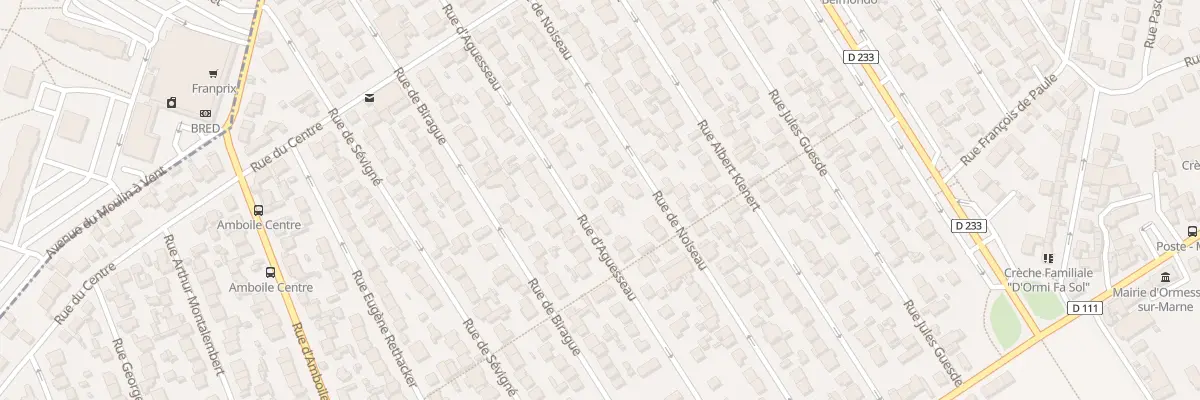 Plan du 52 Rue d’Aguesseau à Ormesson-sur-Marne