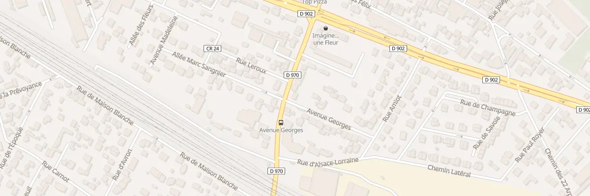 Plan du 19 Rue Aristide Briand à Gagny