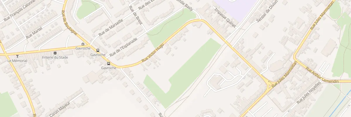 Plan du 129 Rue Victor Hugo à Bruay-la-Buissière