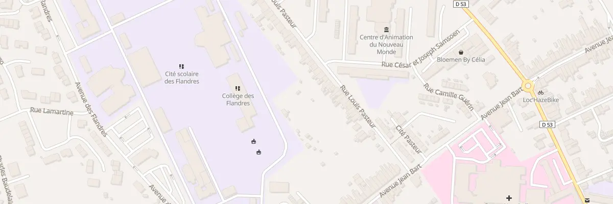 Plan du 35 Rue Louis Pasteur à Hazebrouck