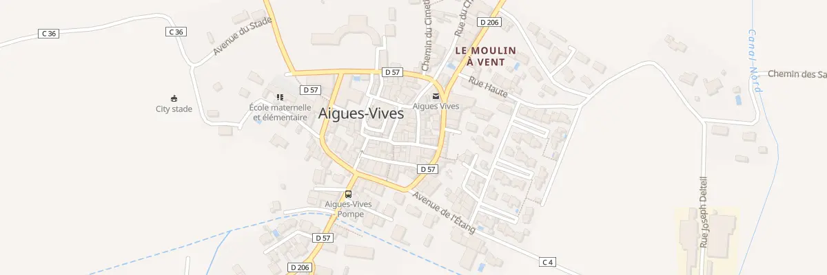 Plan du 6 Rue du Presbytère à Aigues-Vives