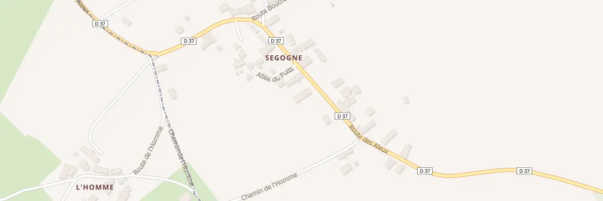 Plan du 289 Rte des Aleux à Arpheuilles