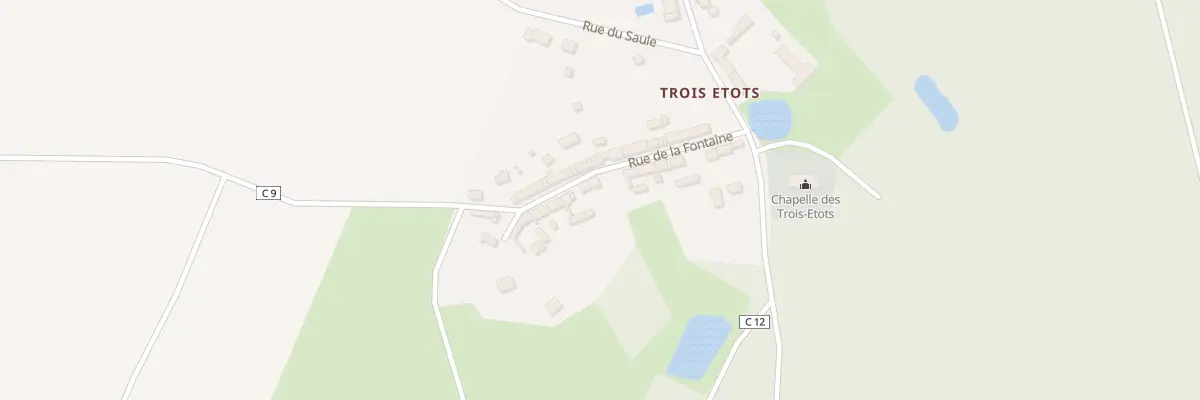 Plan du 108 Rue de la Fontaine à Cernoy