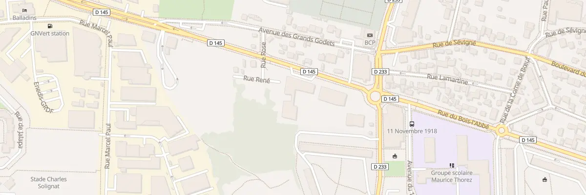 Plan du 600 Voie Sonia Delaunay à Champigny-sur-Marne