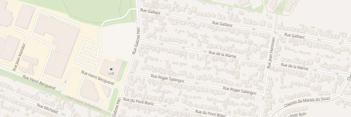 Plan du 18 Rue de la Marne à Sevran