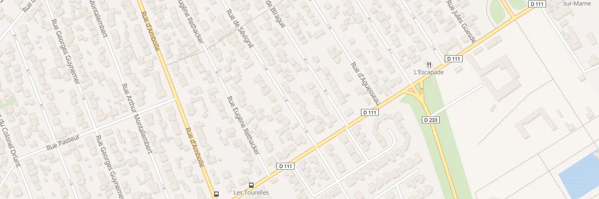Plan du 14 Rue de Sevigne à Ormesson-sur-Marne