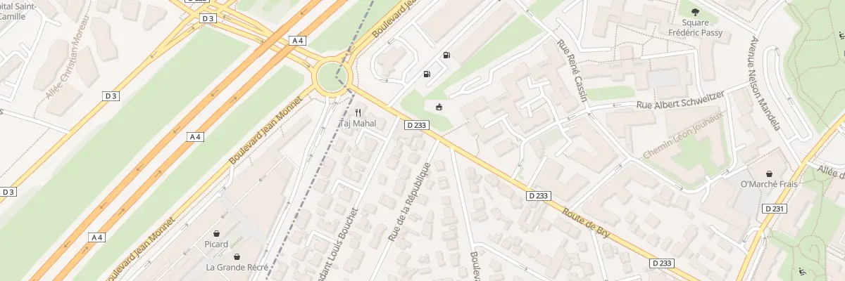 Plan du 45 Rue de la République à Villiers-sur-Marne