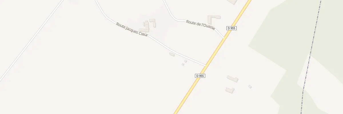 Plan du 10 Rte Jacques Coeur à Soulangis
