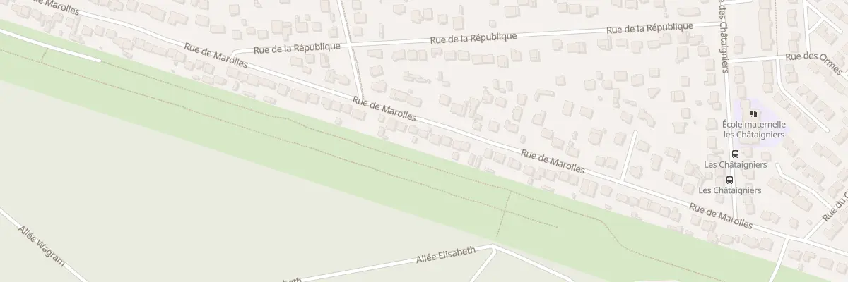 Plan du 100 Rue de Marolles à Boissy-Saint-Léger