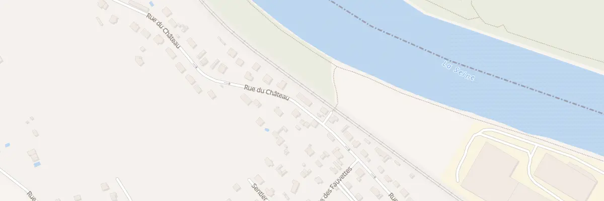 Plan du 22 Rue du Chateau à Saint-Fargeau-Ponthierry