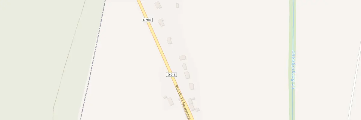 Plan du 1096 Rue du Onze Novembre à Haverskerque