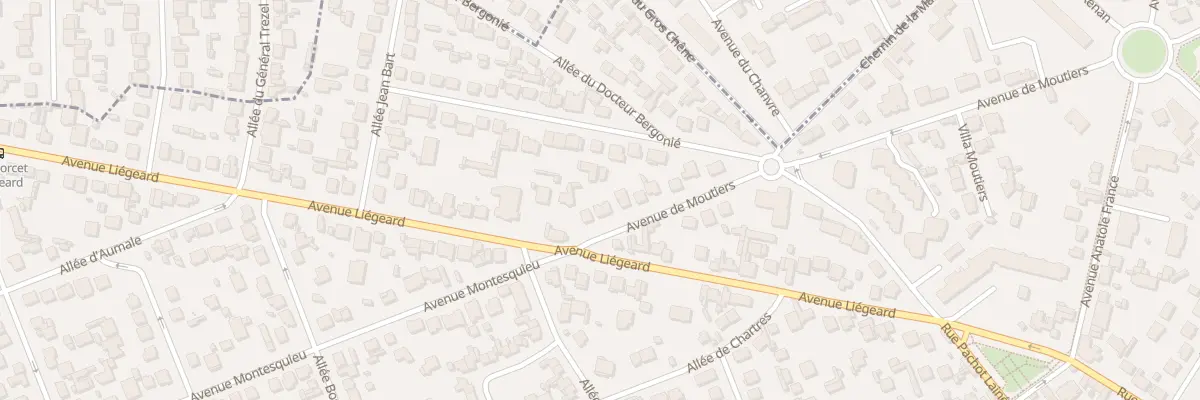 Plan du 54 Av Moutiers à Livry-Gargan