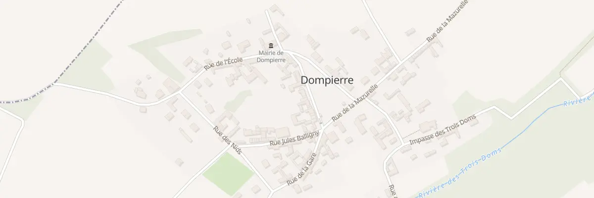 Plan du 5 Pl Publique à Dompierre