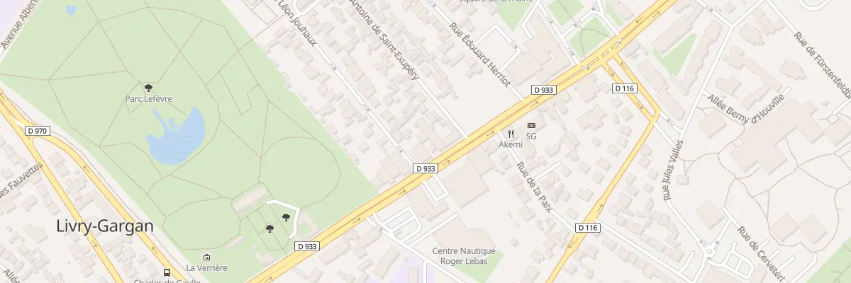 Plan du 30 Av du Consul Gen Nordling à Livry-Gargan