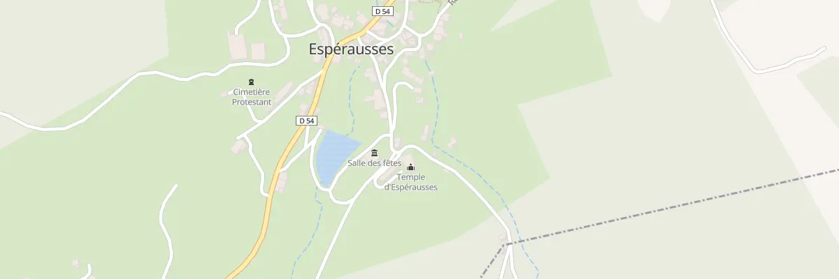 Plan du 197 Rte de Calmels à Espérausses