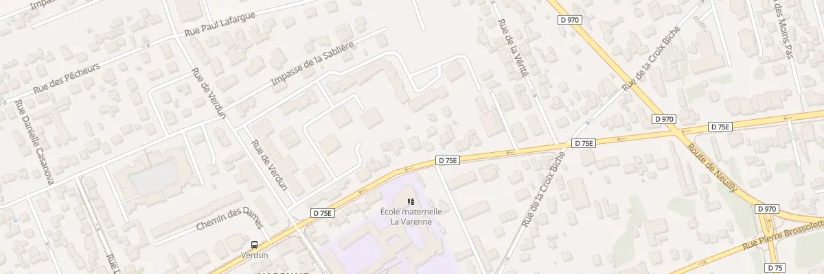 Plan du 65 Bd du Marechal Foch à Noisy-le-Grand