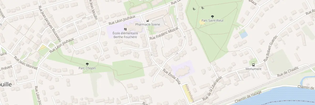 Plan du 13 Rue Emile Zola à Brenouille