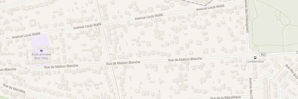 Plan du 57 Rue de Maison Blanche à Boissy-Saint-Léger