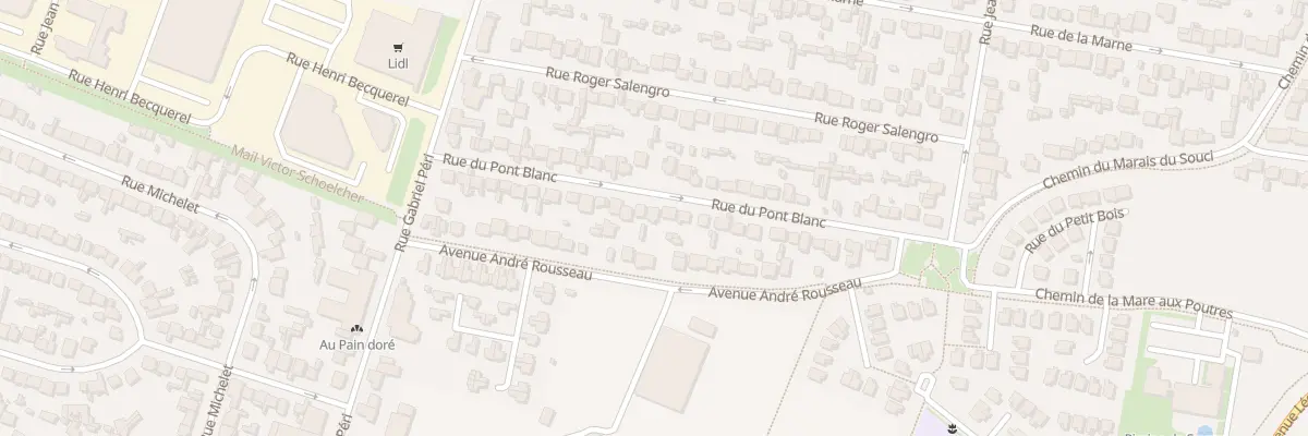 Plan du 26B Rue du Pont Blanc à Sevran