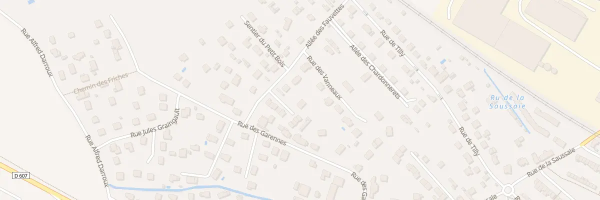 Plan du 165 Rue des Fauvettes à Saint-Fargeau-Ponthierry