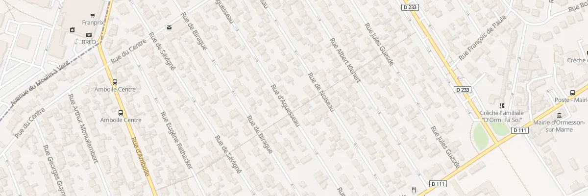 Plan du 46 Rue d’Aguesseau à Ormesson-sur-Marne
