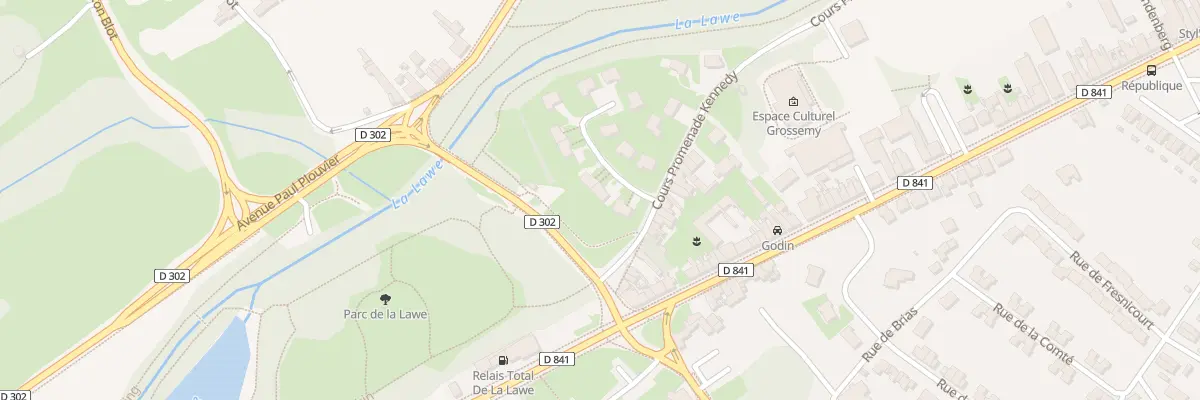 Plan du 33 Rue Potomac à Bruay-la-Buissière