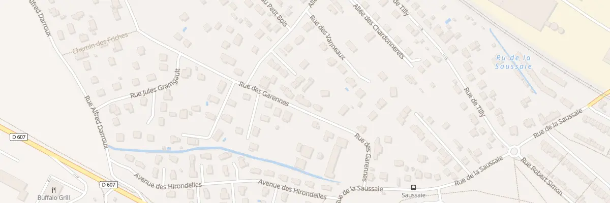 Plan du 9003 Che des Garennes à Saint-Fargeau-Ponthierry
