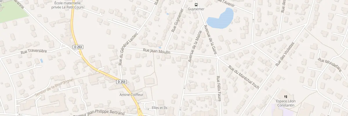 Plan du 18 Rue Jean Moulin à Villecresnes