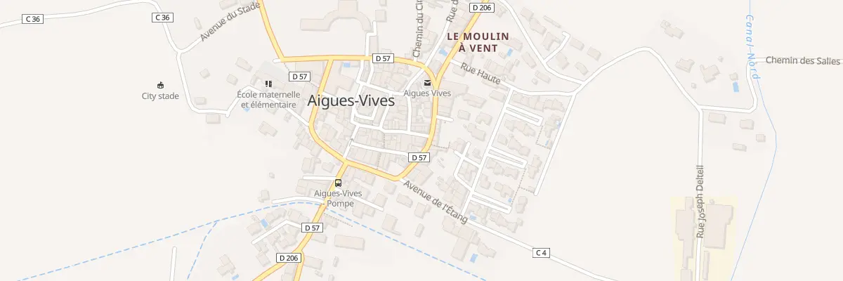 Plan du 8 Rue du Cordonnier à Aigues-Vives
