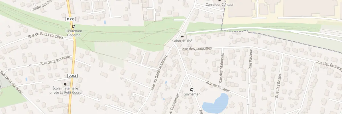 Plan du 38B Rue du Mal Leclerc à Villecresnes