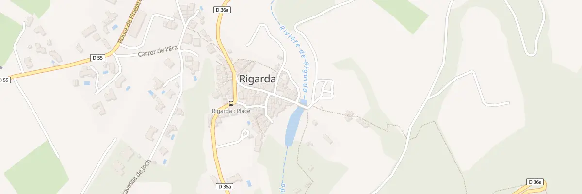 Plan du 3 Rue de la Ribera à Rigarda