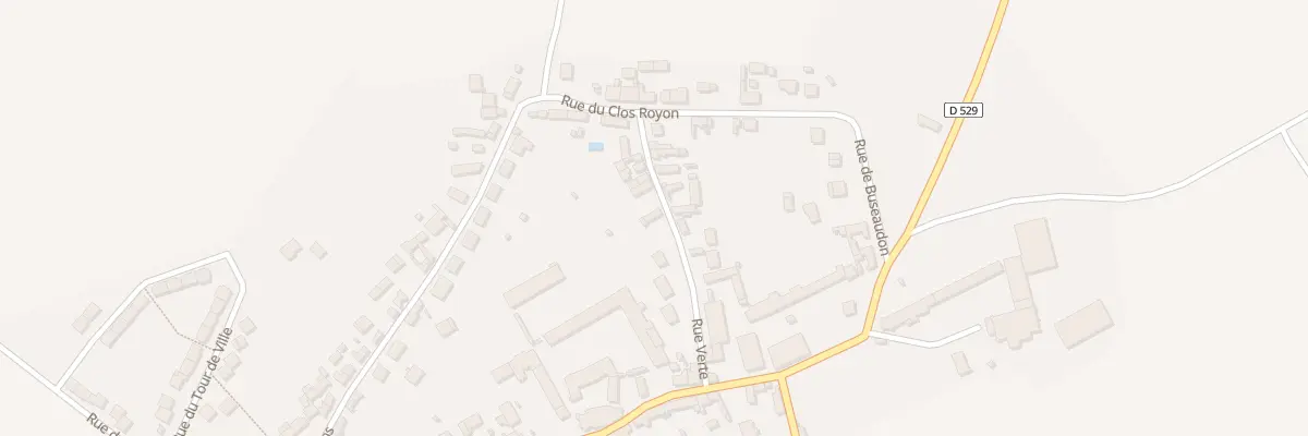 Plan du 5 Rue Verte à Léglantiers