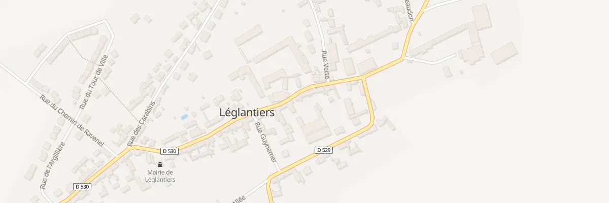 Plan du 42 Grande Rue à Léglantiers