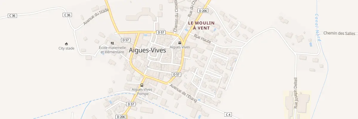 Plan du 5 Gr Grand Rue à Aigues-Vives