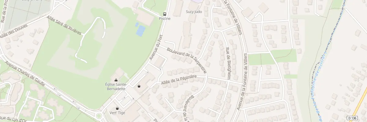 Plan du 41 Bd de la Serpentine à Sucy-en-Brie