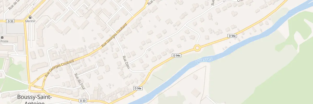Plan du 25 Rue du Moulin Neuf à Boussy-Saint-Antoine
