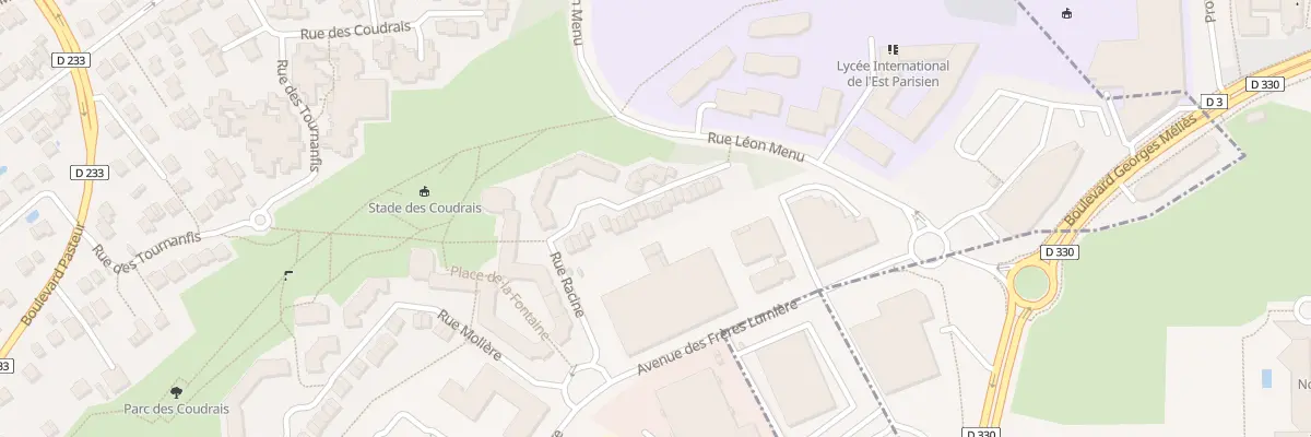 Plan du 22 Rue Racine à Bry-sur-Marne