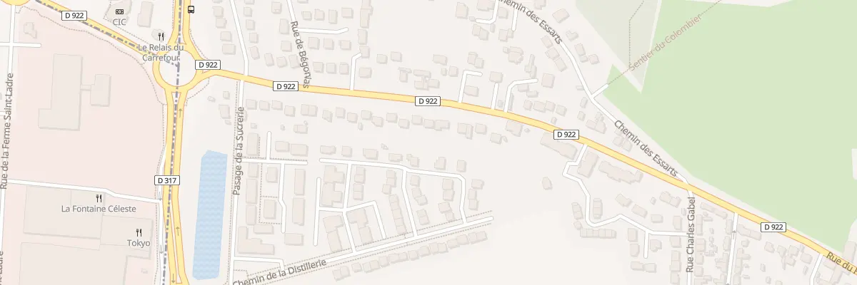 Plan du 29 Rue de la Gare à Survilliers