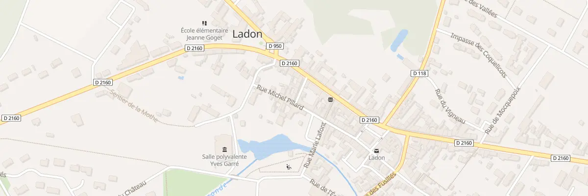 Plan du 34 Rue Sédillot à Ladon