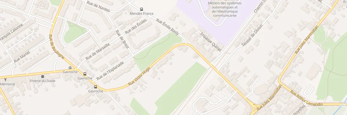 Plan du 59 Rue Victor Hugo à Bruay-la-Buissière