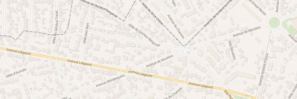 Plan du 1 All d’Argenson à Livry-Gargan
